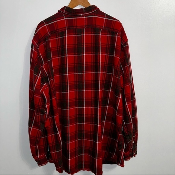 Polo Ralph Lauren Men’s Red Black Plaid Long Sleeve Button Down Shirt - Picture 3 of 11